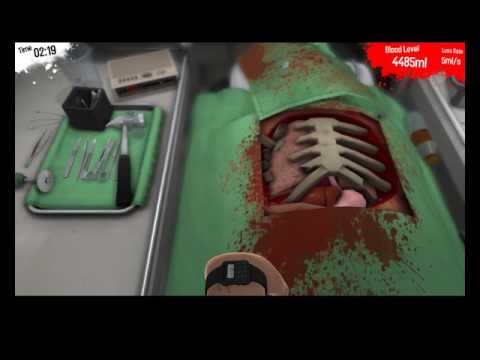 Surgeon Simulator #1 ადამიანი გადავარჩინე:)